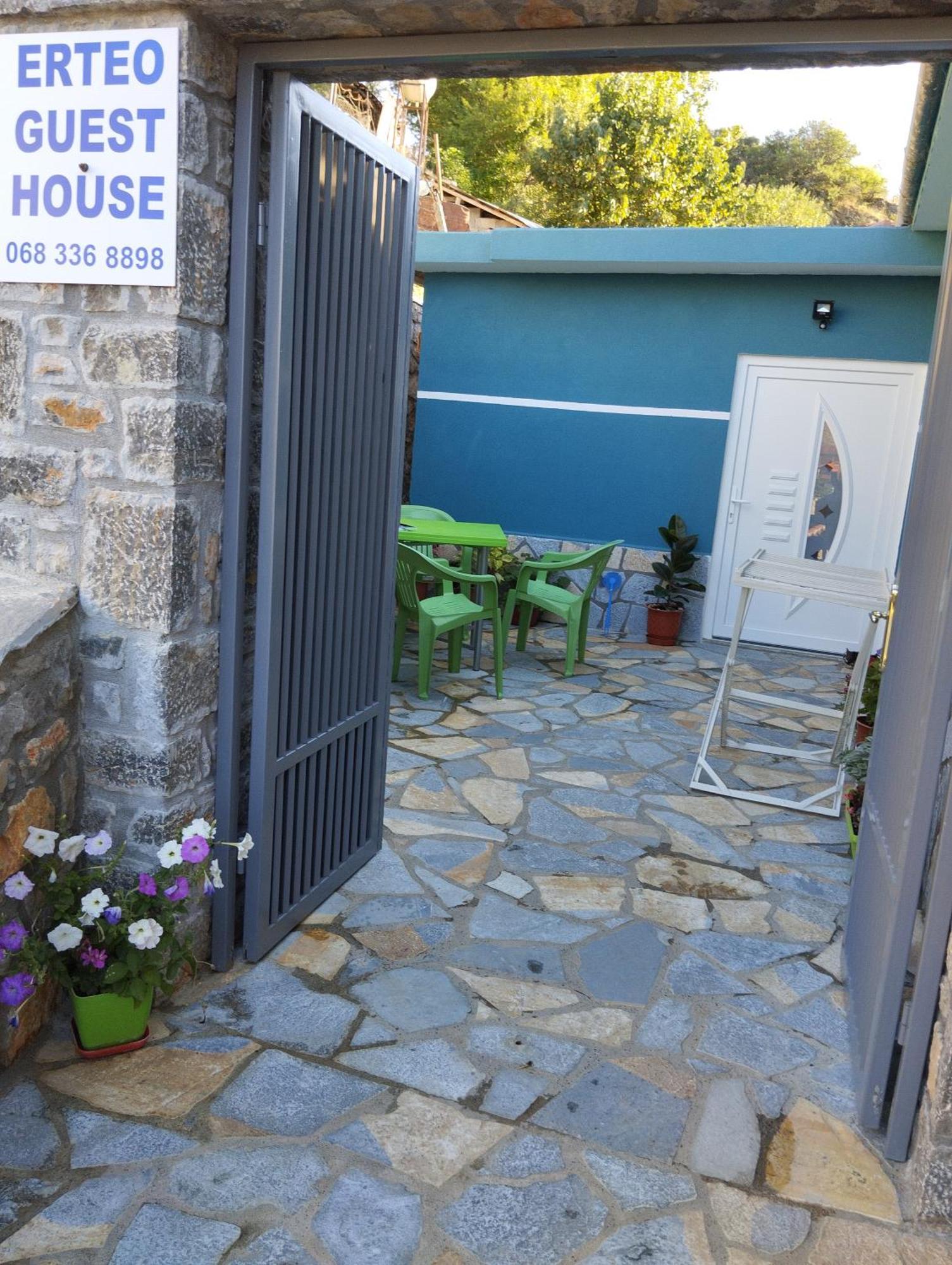 Erteo Guest House Pogradec Eksteriør billede